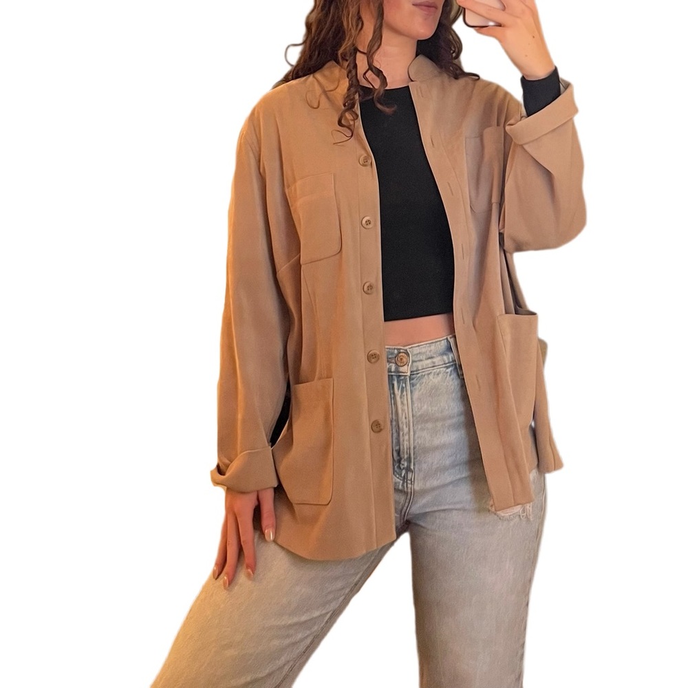 Tan Suede Jacket